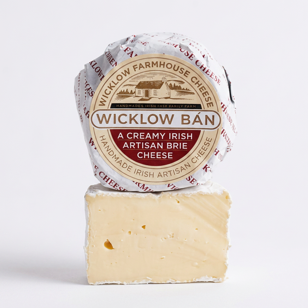 Wicklow Baun 1.2kg | Cow's Milk | Vegetarian Rennet | Co. Wicklow