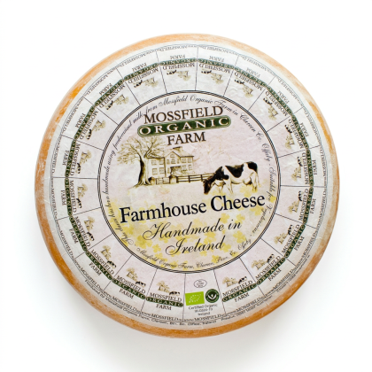 Mossfield Organic Gouda | Cow's Milk | Vegetarian Rennet | Co. Offaly